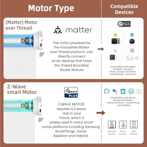 Motorized Roller Shade  Blackout  Rechargeable  Compatible with Alexa/Google Home/Apple Homekit  Aura White