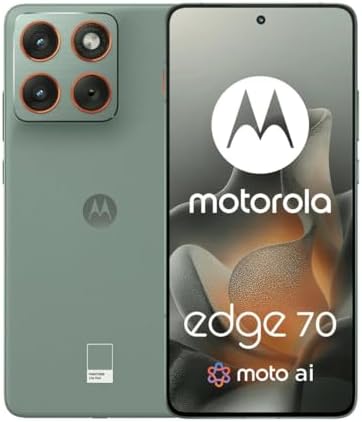 Motorola Moto Edge 70 5G Ai  Compatible with Tmobile Mint Tello & Global   512GB 12GB  NFC 50MP 4K Triple Cam Dual Sim 6 67 Curved XT2601 3 Latino American Version  Gadget Gray 