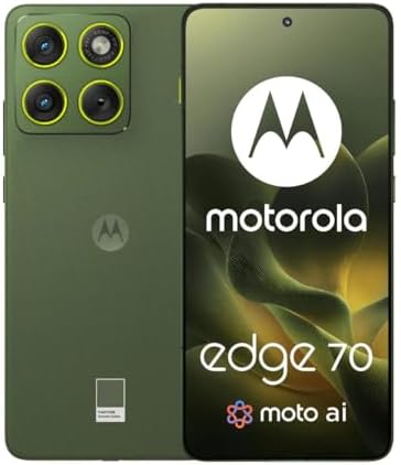 Motorola Moto Edge 70 5G Ai  Compatible with Tmobile Mint Tello & Global   512GB 12GB  NFC 50MP 4K Triple Cam Dual Sim 6 67 Curved XT2601 3 Latino American Version  Gadget Gray 