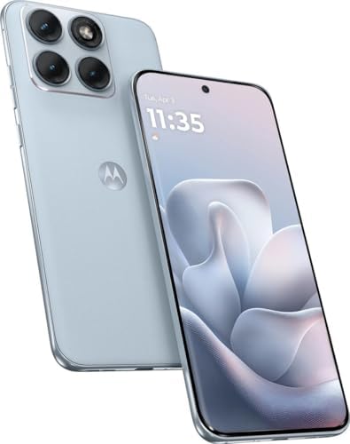 Motorola Moto Edge 70 Fusion 5G Ai (compatible con Tmobile Mint Tello & Global) (256 GB+8 GB) NFC 50MP 4K Triple Cam Dual Sim 6.8 pulgadas Curvo XT2605-3 versión latinoamericana (Slihouette Blue FIFA