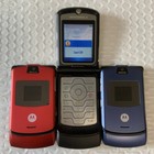 Motorola RAZR V3 Flip Bluetooth MP4 video Unlocked GSM Mobile Phone  8 Colors 