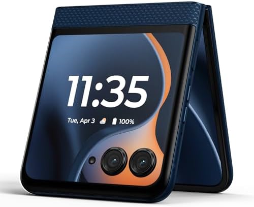 Motorola Razr 2025   Unlocked   Made for US 8/256GB   50MP Camera   Pantone Gibraltar Sea