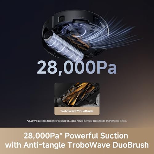 Mova Z60 Ultra Roller Complete Robot Vacuum and Mop  28 000Pa Suction  3 14in Obstacle Crossing  AutoShield for Carpet Protection  Zero Tangling Duobrush  Extendable Roller & Side Brush