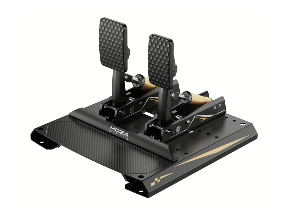 Moza Racing CRP2   Pedals   wired   black  gold   for PC  Microsoft Xbox