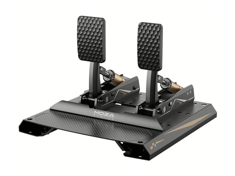 Moza Racing CRP2   Pedals   wired   black  gold   for PC  Microsoft Xbox
