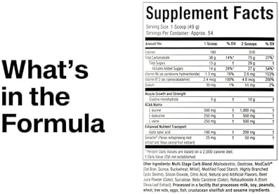 MuscleTech Creatine Monohydrate Powder   Cell Tech Creatine Powder Post Workout Recovery Drink  Muscle Builder & Musclebuilding Creatine Supplement   Fruit Punch  6 lbs  56 Serv    Packaging May Vary