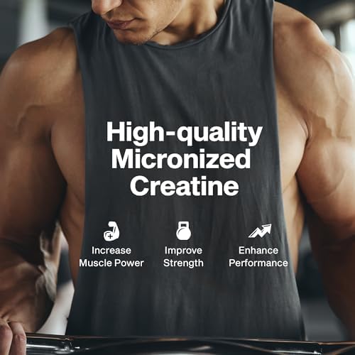 MuscleTech Platinum - Monohidrato de creatina en polvo, micronizada para recuperación muscular y aumentar la musculatura en hombres o mujeres, suplemento de entrenamiento, sin sabor (80 dosis)