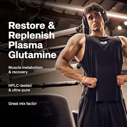 MuscleTech Glutamine Powder   100  Pure L Glutamine Powder   Post Workout Recovery Drink   L Glutamine Powder for Men & Women   Muscle Recovery   Unflavored  60 Servings 