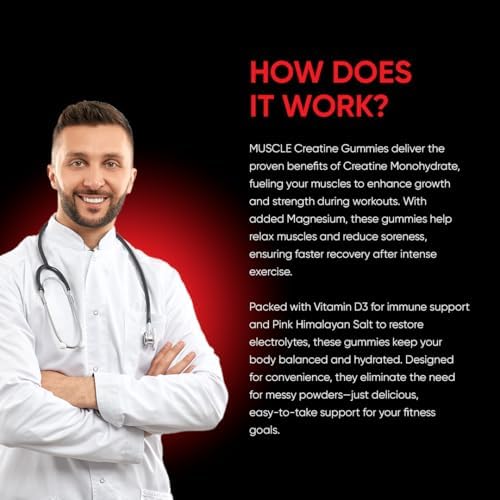 Muscle & Performance Bundle Build Muscle Properly Whilst Lasting Longer   60 Muscle Gummies & 120 Hard Capsules