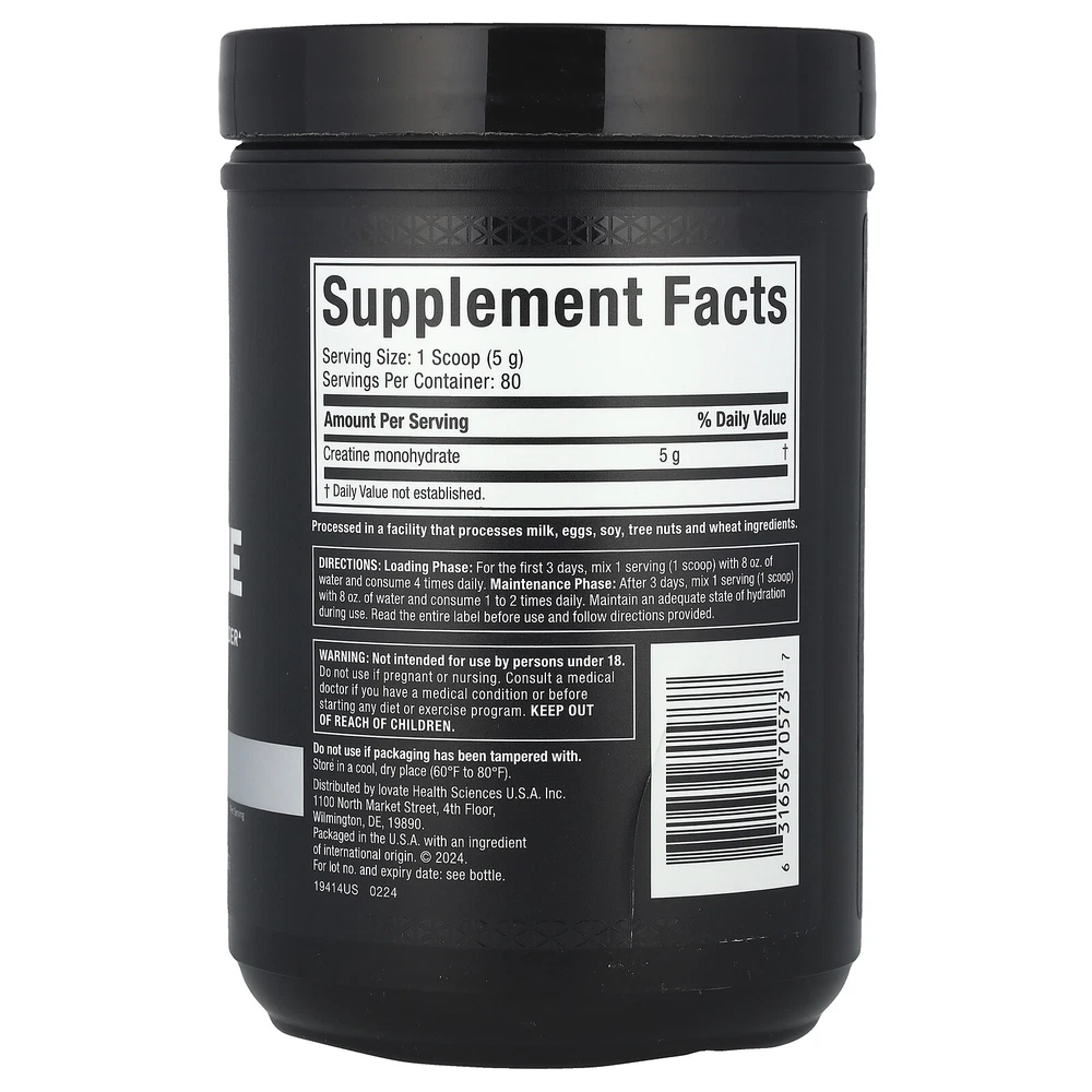 Muscletech  Essential Series  Platinum 100  Creatine  Unflavored  14 11 oz