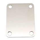 Musiclily Pro Nickel 4 Bolt Steel Neck Plate For Stratocaster Telecaster Guitar