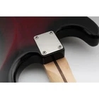 Musiclily Pro Nickel 4 Bolt Steel Neck Plate For Stratocaster Telecaster Guitar