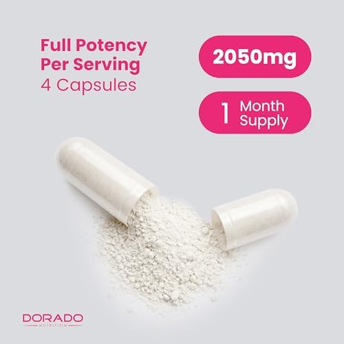 Myo Inositol & D Chiro Inositol Supplement For Women  120 Capsules  2050mg Per Serving Ideal 40 1 Ratio Myo Inositol  Hormone Balance for Women   Third Party Tested  Vegan Safe & USA Made   120 Count