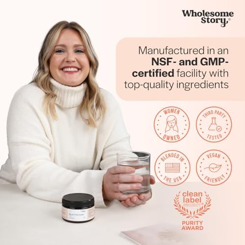 Myo Inositol & D Chiro Inositol Supplement Powder for Women   Hormonal Balance & Healthy Ovarian Function Support   Vitamin B8   Great Alternative to Capsules   40 1 Ratio   30 Servings