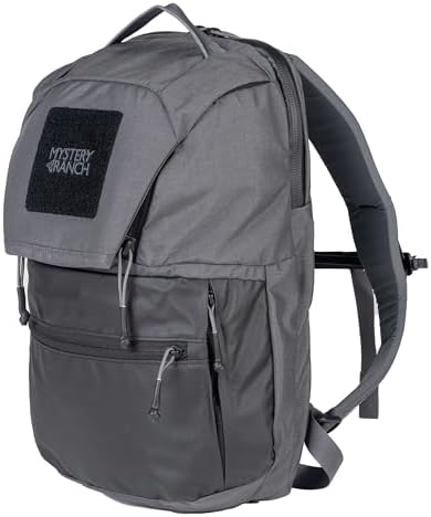 Mystery Ranch Rip Ruck 24 Backpack   Durable Day Bag with Magnetic Zip Lid  Molded Back Panel & Padded Laptop Sleeve   Black