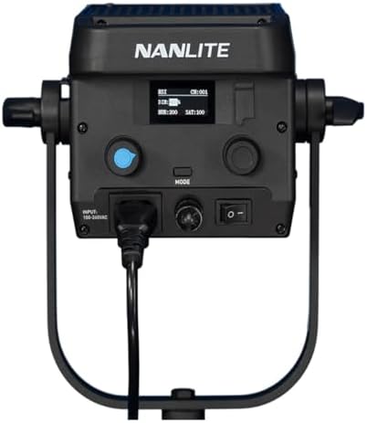 NANLITE FS 300C 300w RGB Studio Spotlight  2700K 7500K  APP Control Led Video Light Bowens Mount for Photography  Videography Live Streamer Content Creation