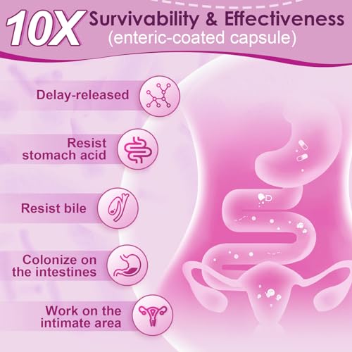 NATURE TARGET Probiotics for Women 100 Billion CFUs Probiotic with Digestive Enzymes & Prebiotics Vaginal Probiotics with Cranberry for Urinary Tract Health pH Balance 180 Veggie Capsules