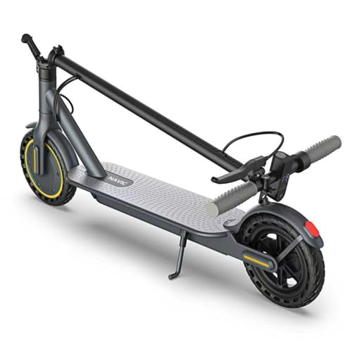 NAVIC Electric Scooter with Dual Suspension/Braking  350W/500W Motor  19/22 Mph  Max 22/27/49Mi Range  Foldable E Scooter for Adults with App