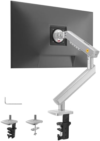 NB SmooVex  Monitor Mount  Monitor Stand fits up to 32 Inch  Mechanical Spring Mount  VESA 75/100 mm  Model A5 Black 