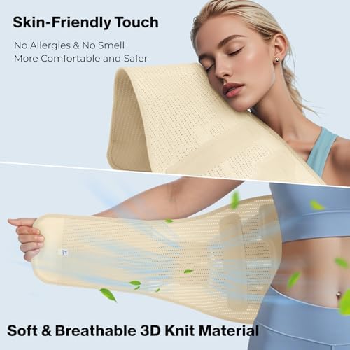 NEENCA Soporte de espalda para aliviar el dolor de espalda baja con sistema de apoyo biónico, cinturón de soporte lumbar para mujeres y hombres con almohadilla lumbar, tela de punto 3D suave y