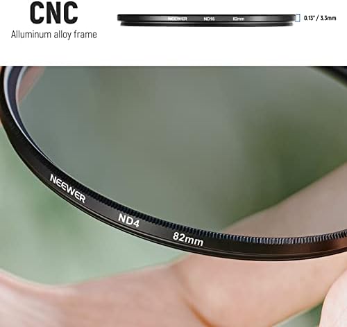 NEEWER 67mm Lens Filter Kit  UV  CPL  FLD  ND2  ND4  ND8  Lens Hood and Lens Cap Compatible with Canon Nikon Sony Panasonic DSLR Cameras with 67mm Lens