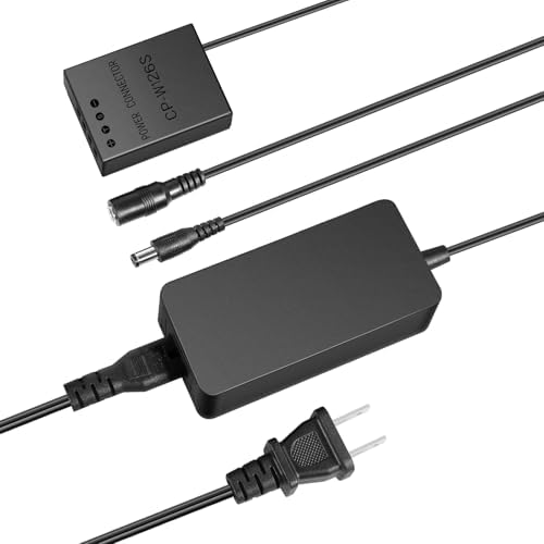 NEEWER NP W126/NP W126S Replacement Dummy Battery Charger Kit  AC Power Supply Adapter and DC Coupler Compatible with FUJIFLIM X100VI X T30 II X S10 X T200 X100F X100V X A5 X E4 X Pro3 X T3 X T20