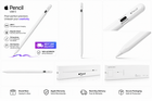 NEW Apple Pencil USB C White Stylus MUWA3AM/A for iPad   Sealed in Box