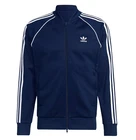 NEW MENS ADIDAS ORIGINALS SUPERSTAR TREFOIL TRACK JACKET   SMALL  #HK7340 INDIG0
