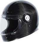 NEW TORC T1 NEWPORT RETRO CARBON Motorcycle Street Helmet Gloss Black Size Large