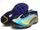 Talla 8.5, NIKE AIR MAX DELUXE MIDNIGHT NAVY/LASER ORANGE SIZE MEN S 8 5  AJ7831 400