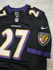 NIKE NFL Baltimore Ravens Jersey #27 Rice in Black Size S