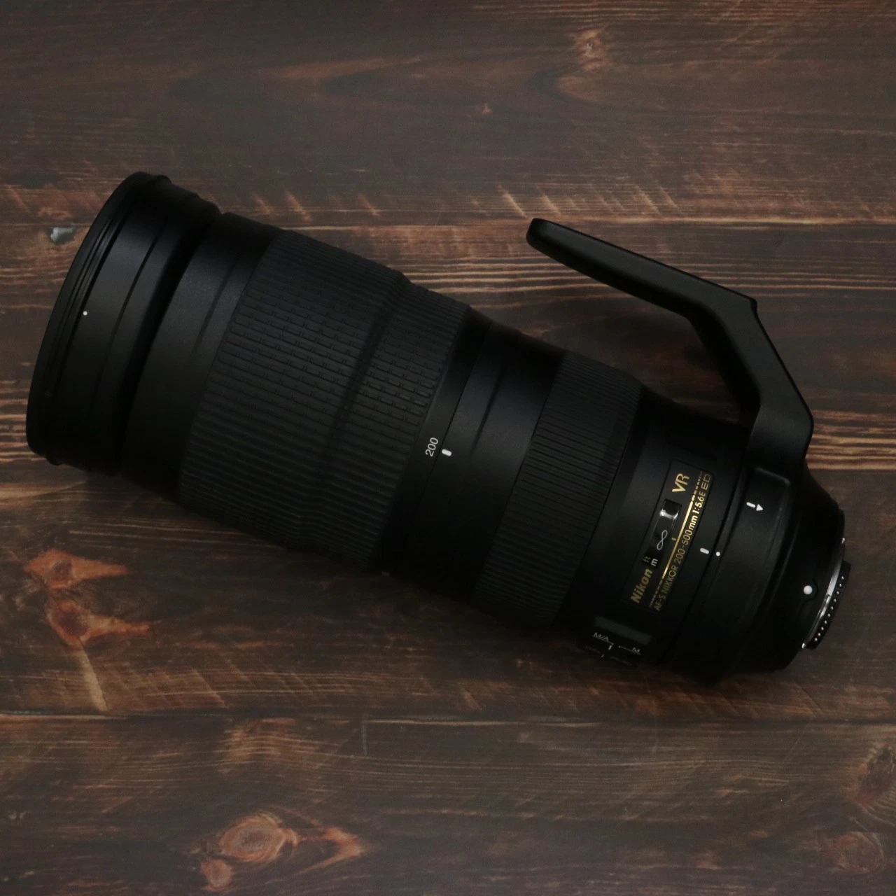 NIKON AF S NIKKOR 200 500mm f/5 6E ED VR for Nikon F mount  Near Mint  #7708