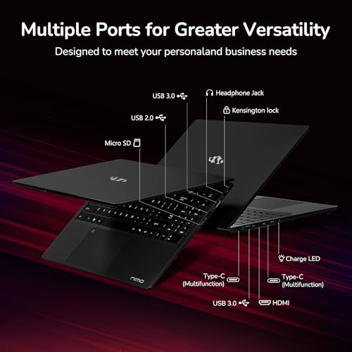 NIMO 15 6 IPS FHD Gaming Laptop  8 Cores AMD Ryzen 7 6800H 16GB DDR5 RAM 1TB SSD  Beat i7 12700H  Up to 4 7GHz  AMD Radeon 680M GPU Computer with 100W GaN Type C Backlit Keyboard Fingerprint