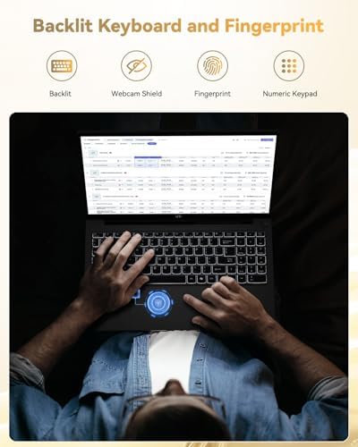 NIMO 15 6 Light Gaming Laptop  8 Cores AMD Ryzen 7 Pro 6850U 32GB LPDDR5 RAM 1TB SSD  Beat i7 1360P Up to 4 7GHz  AMD Radeon 680M GPU IPS FHD Computer with 100W Type C Backlit Keyboard Fingerprint