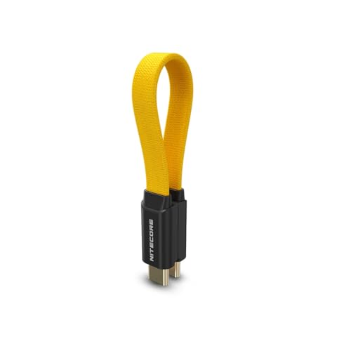 NLink10 PD QC Fast Charging USB C Cable with Gold Plated Magnetic Connectors by Nitecore