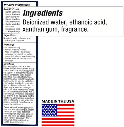 NONYX Fungal Nail Clarifying Gel   Clinically Proven for Discolored  Thick  Brittle  Yellow  Lifted  and other signs of Fungus Damaged Toenails   90  of Nails Improve   Over 8 million sold