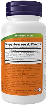 NOW Foods Supplements  Cholesterol Pro  with Bergamonte  and Plant Sterols  Cardiovascular Health   120 Tablets
