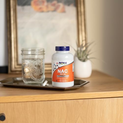 NOW Supplements  NAC  N Acetyl Cysteine  600 mg with Selenium  250 Veg Capsules