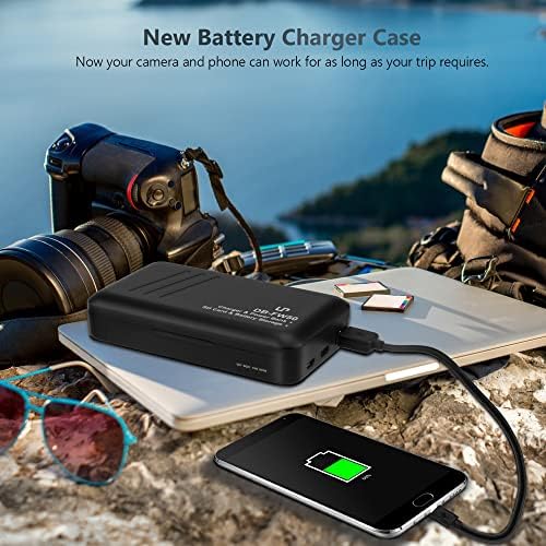 NP FW50 Battery Charger  LP Charger Compatible with Sony Alpha A6000  A6400  A6100  A6300  A6500  A5100  A7  A7 II  A7R  A7R II  A7R2  A7S  A7S II  A7S2  A5000  A3000  A55  RX10  NEX 3/5/7 Series