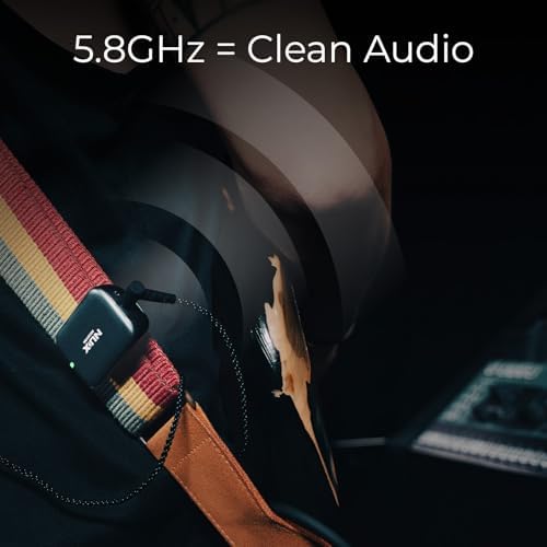 NUX B 7PSM 5 8 GHz Wireless in Ear Monitor System  Stereo IEM Charging Case Included  Stereo Audio transmitting  Designed for Live Shows and Band Rehearsals not Suitable for Personal Silent Practice