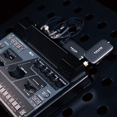 NUX B 7PSM 5 8 GHz Wireless in Ear Monitor System  Stereo IEM Charging Case Included  Stereo Audio transmitting  Designed for Live Shows and Band Rehearsals not Suitable for Personal Silent Practice