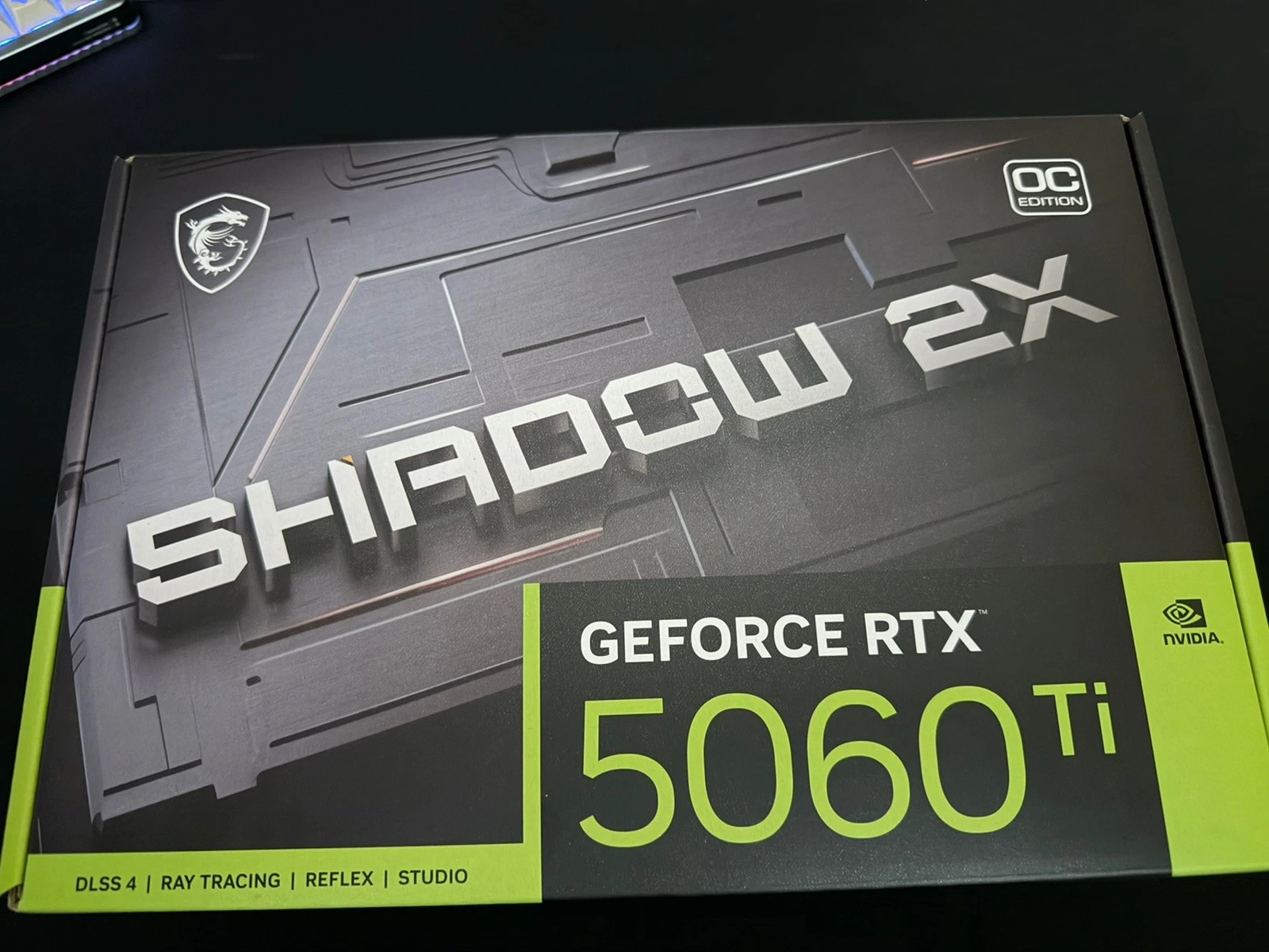 NVIDIA GeForce RTX 5060 Ti 16GB GDDR7 MSI Shadow 2X OC Dual Fan PCIe 5 0