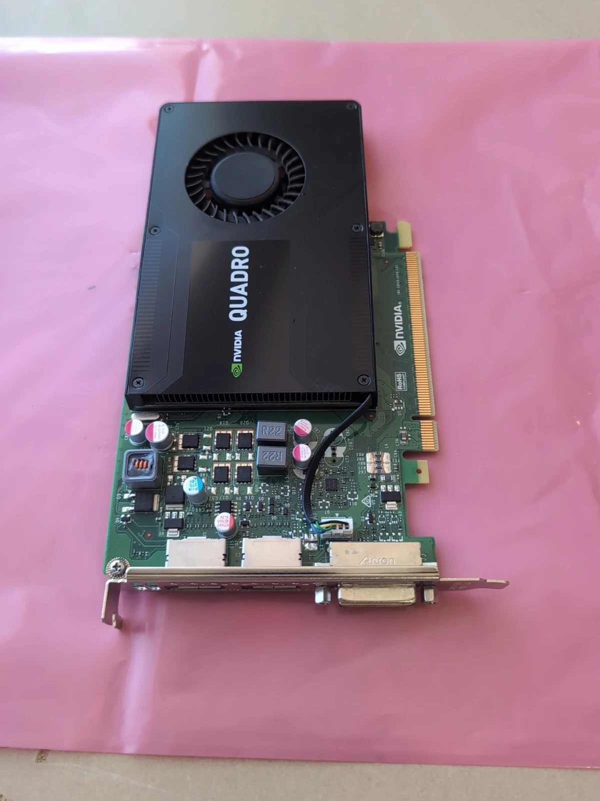 NVIDIA Quadro K2200 4GB GDDR5 Video Graphics Card 2x DisplayPort 1x DVI