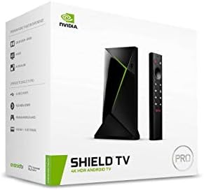 NVIDIA Shield Android TV Pro   4K HDR Streaming Media Player High Performance  Dolby Vision  3GB RAM  2X USB  Works with Alexa  Model 945 12897 2500 101