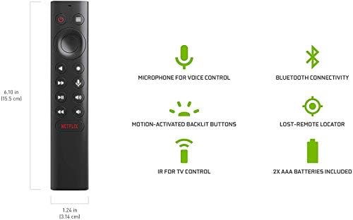 NVIDIA Shield Android TV Pro   4K HDR Streaming Media Player High Performance  Dolby Vision  3GB RAM  2X USB  Works with Alexa  Model 945 12897 2500 101