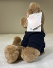 NWT 2010 Burberry Teddy Bear Plush Stuffed Animal Polo Shirt 8" Benefits Charity
