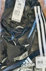 NWT ADIDAS Men s DESIGNED TO MOVE 3 STRIPES PRIMEBLUE SHORTS H20839   M  XL  2XL