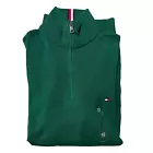 NWT Tommy Hilfiger Men s Regular Fit Essential Solid Classic Quarter Zip Sweater