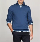 NWT Tommy Hilfiger Men s Regular Fit Essential Solid Classic Quarter Zip Sweater
