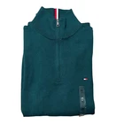NWT Tommy Hilfiger Men s Regular Fit Essential Solid Classic Quarter Zip Sweater